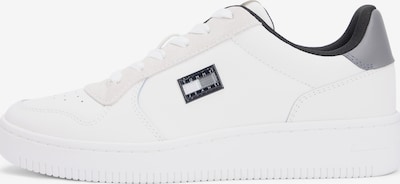 Tommy Jeans Niske tenisice 'RETRO BASKET' veličine 40 u siva / bijela / vuneno bijela, Pregled proizvoda