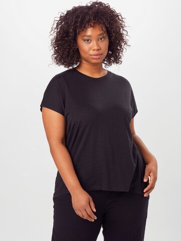 Noisy May Curve - Camiseta 'MATHILDE' en negro: frente