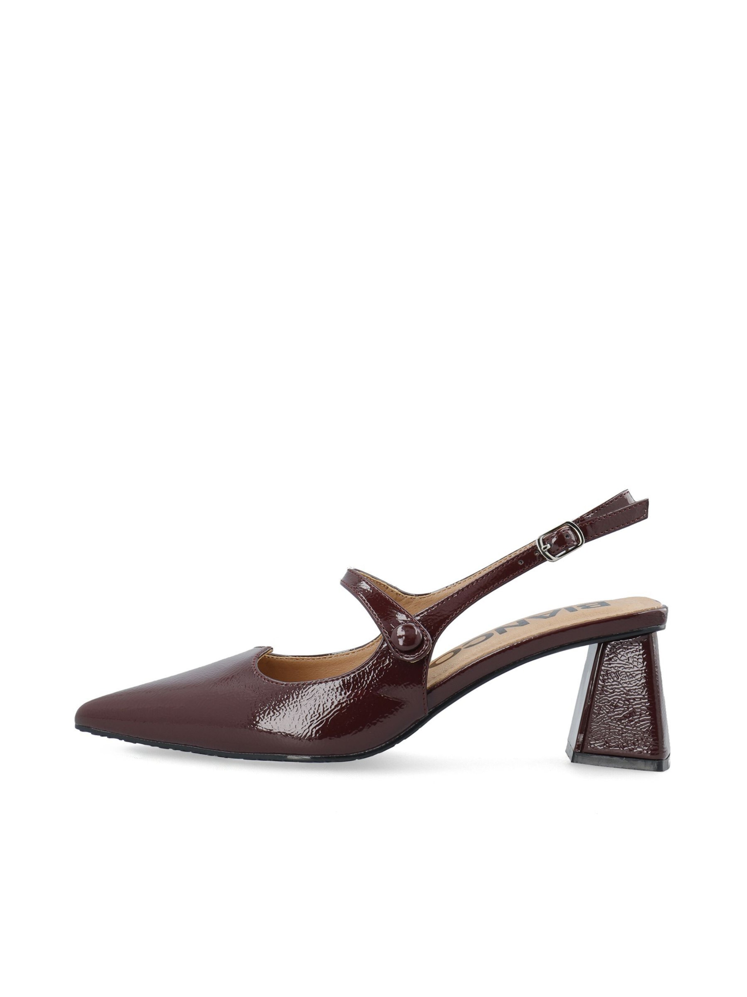 Bianco Pumps  'MARALYN ' in Braun: Vorderseite
