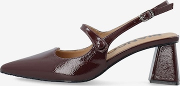 Bianco Pumps 'MARALYN ' in Braun: Vorderseite