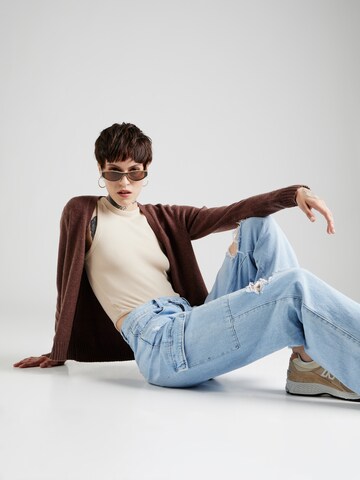 VILA Strickjacke 'RIL' in Braun