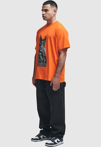 2Y Studios Koszulka 'Doberman' w kolorze pomarańczowy