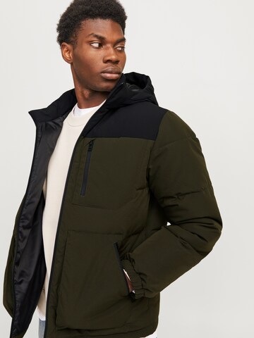Giacca invernale 'JJEOtto' di JACK & JONES in verde