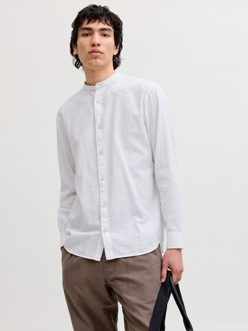 JACK & JONES - Ajuste regular Camisa 'JJESUMMER' en blanco: frente