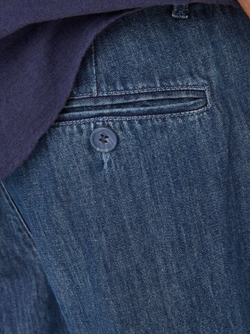 Only & Sons Regular Pleat-front jeans 'ONSLeo' in Blue
