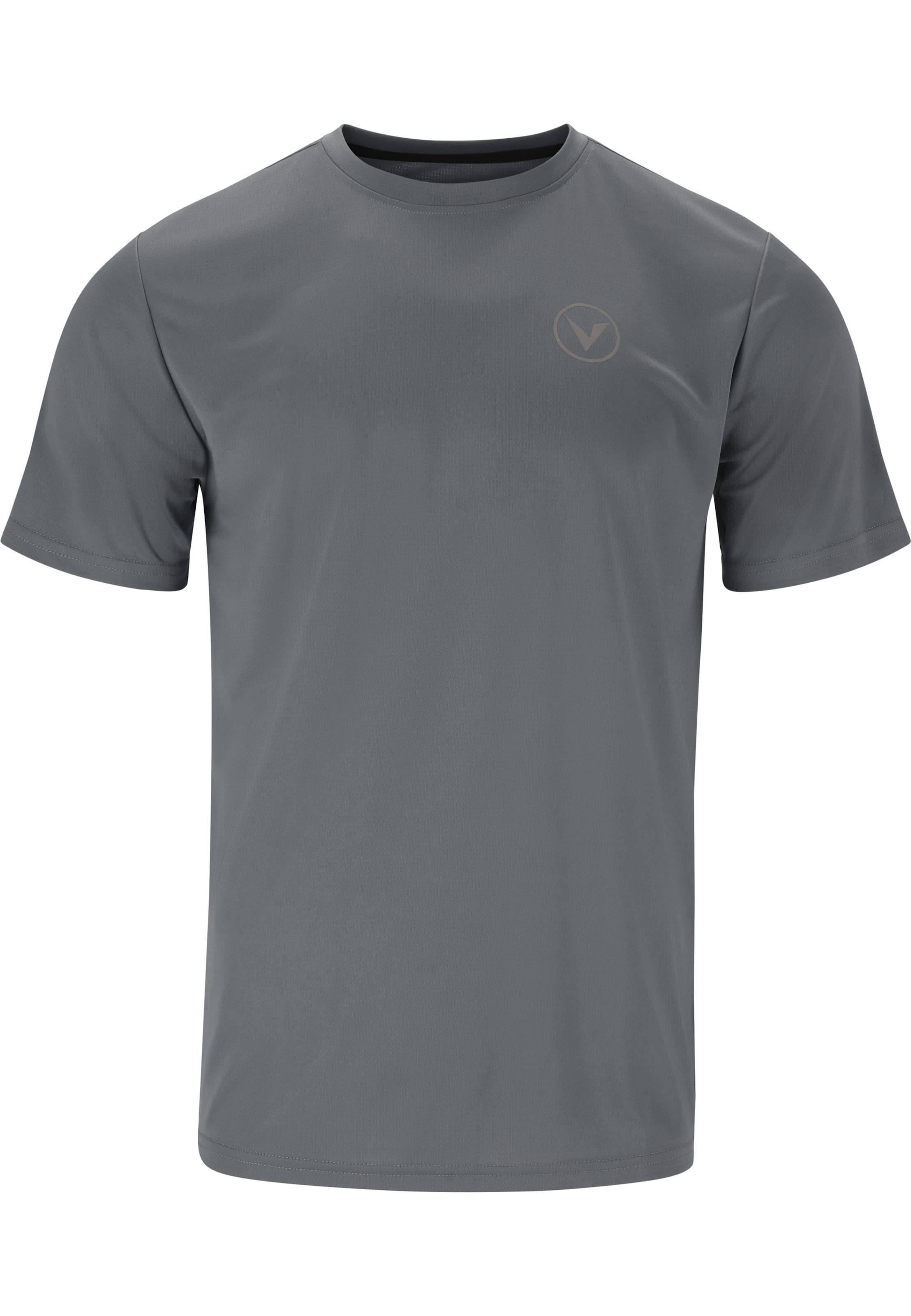 Virtus T-Shirt 'Keso V2' in grau, Produktansicht