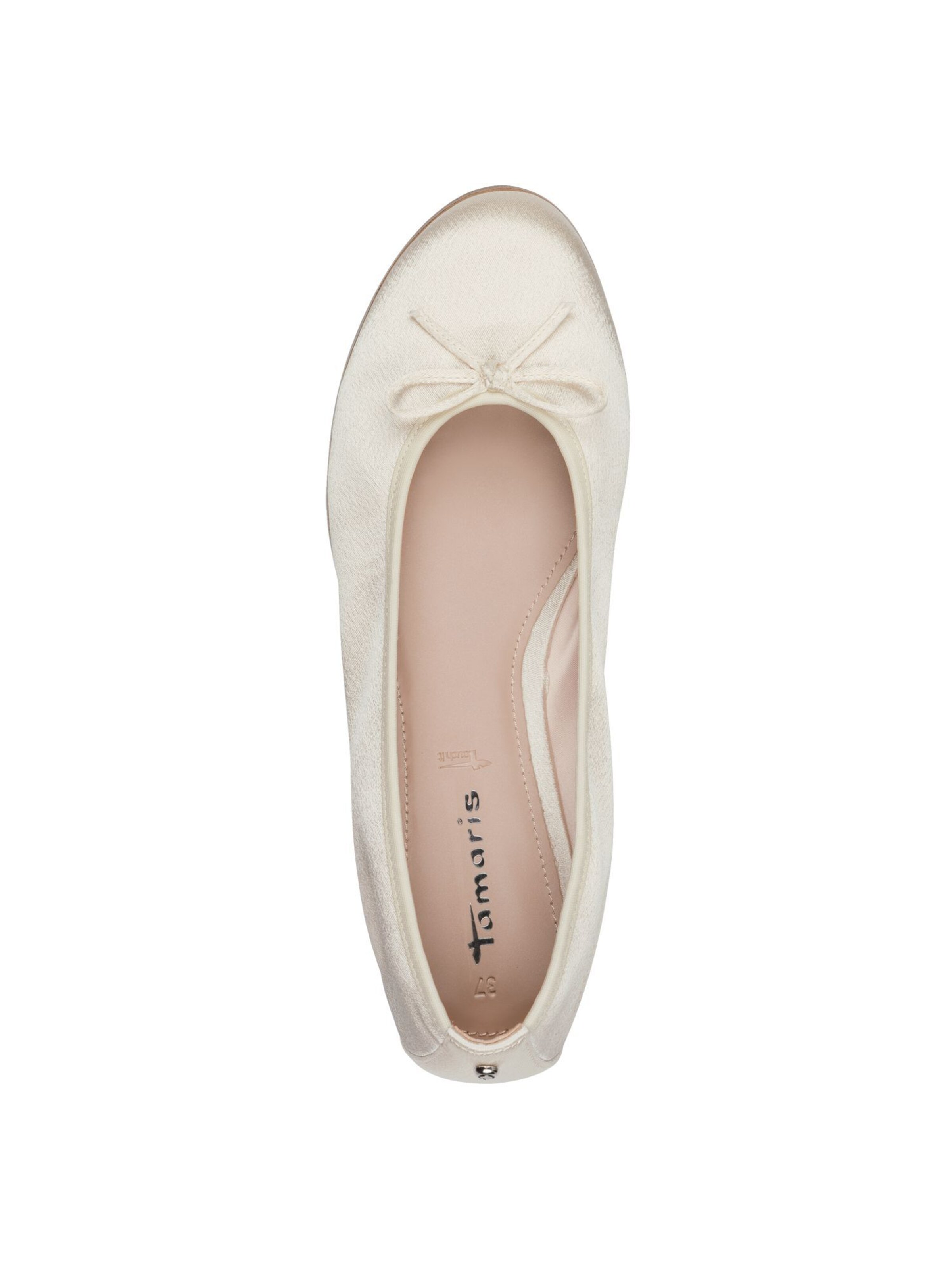 Tamaris Ballet Flats in White