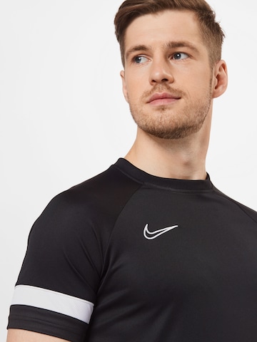 NIKE - Camiseta funcional 'Academy 21' en negro