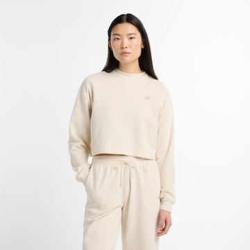 new balance - Sweatshirt 'Coastal' em bege: frente