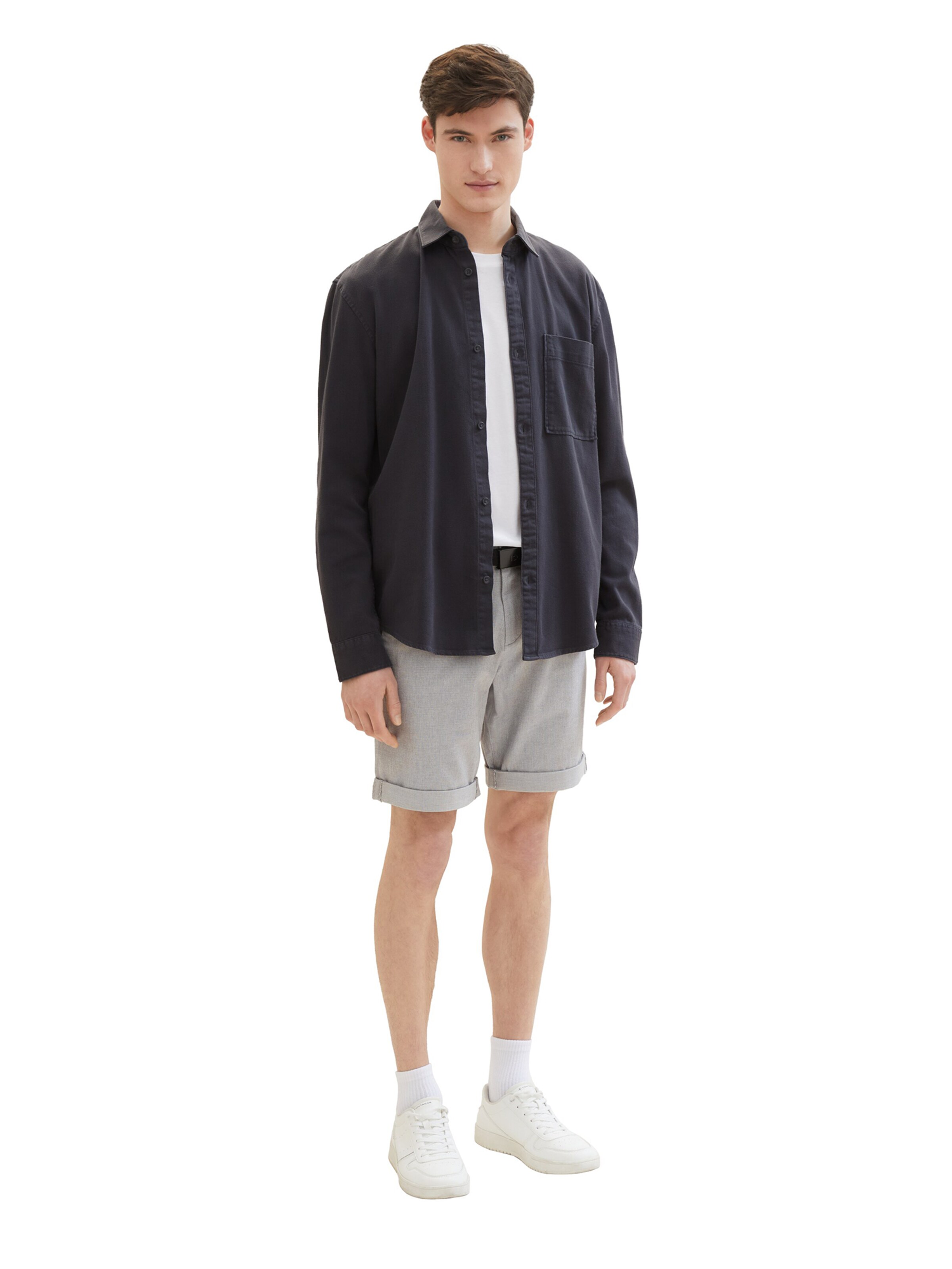 regular Pantaloni chino di TOM TAILOR DENIM in grigio