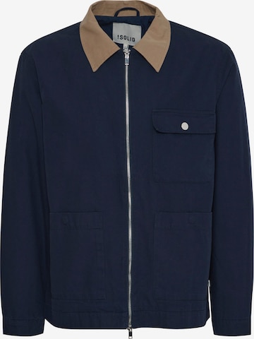 Giacca di mezza stagione di !Solid in blu: frontale