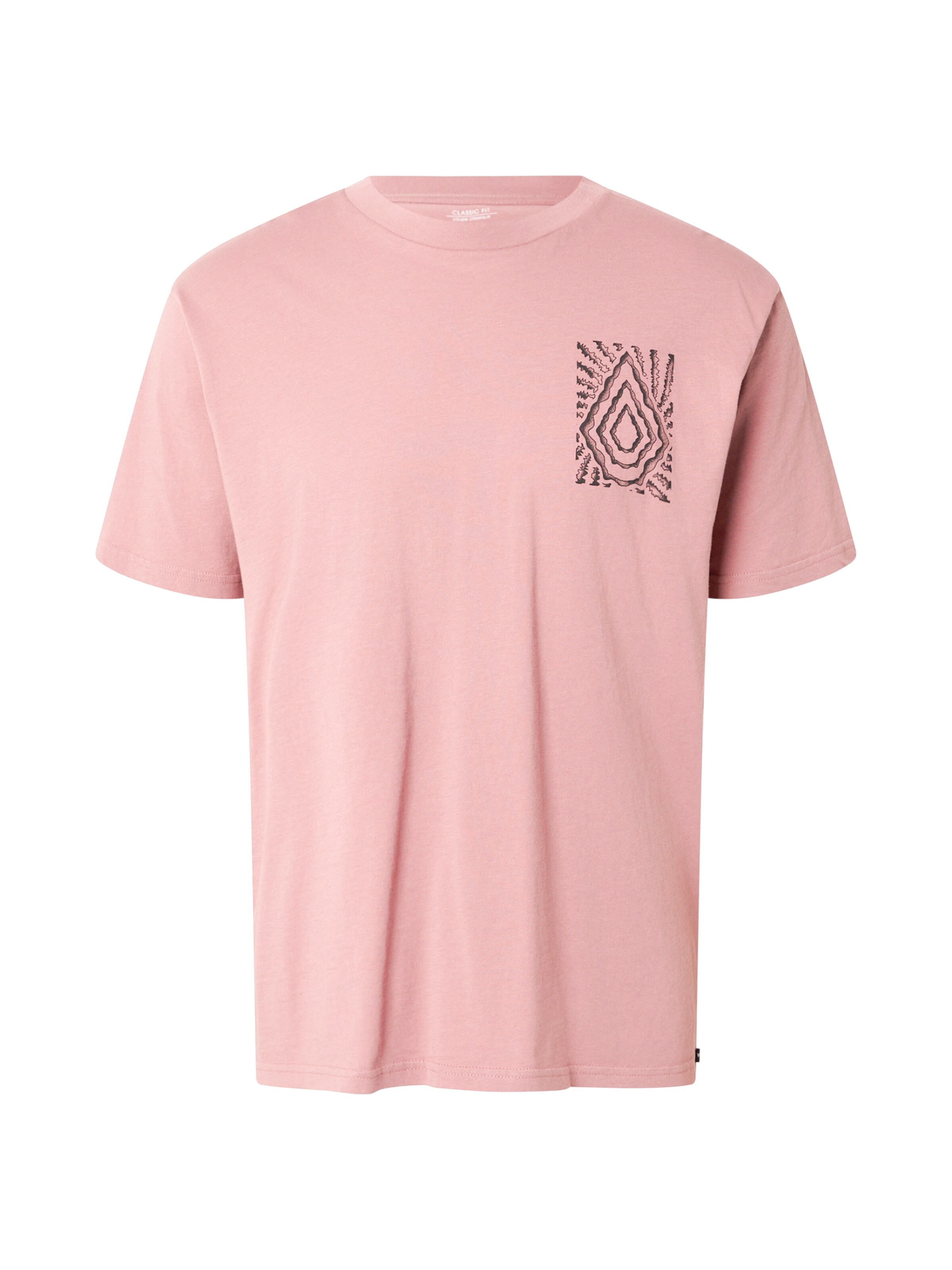 Volcom T-Shirt 'RADIATON' in Pink: Vorderseite