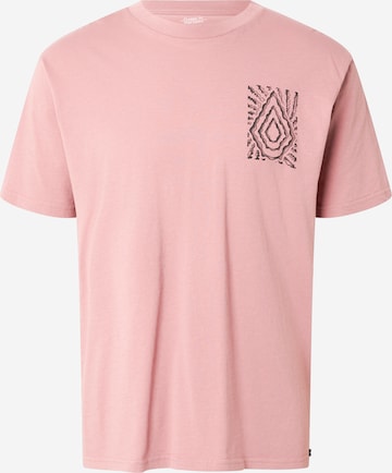 Volcom T-Shirt 'RADIATON' in Pink: Vorderseite