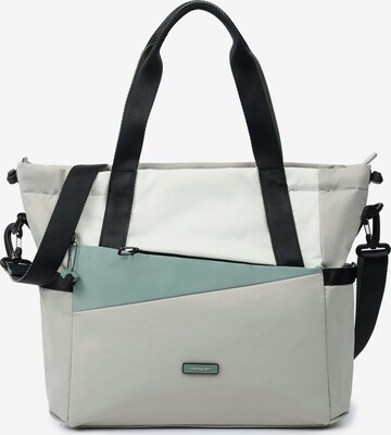 Hedgren Schultertasche 'Nova Galactic' in Weiß: Vorderseite