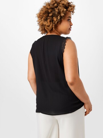 Vero Moda Curve Bluzka 'POEL' w kolorze czarny