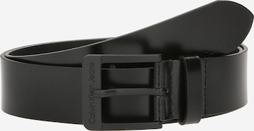 Cintura 'CLASSIC' di Calvin Klein Jeans in nero: frontale