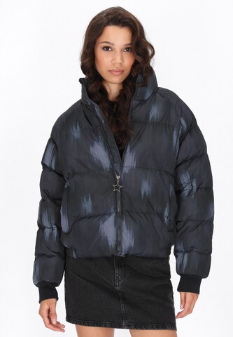 myMo ROCKS - Chaqueta de invierno en azul: frente