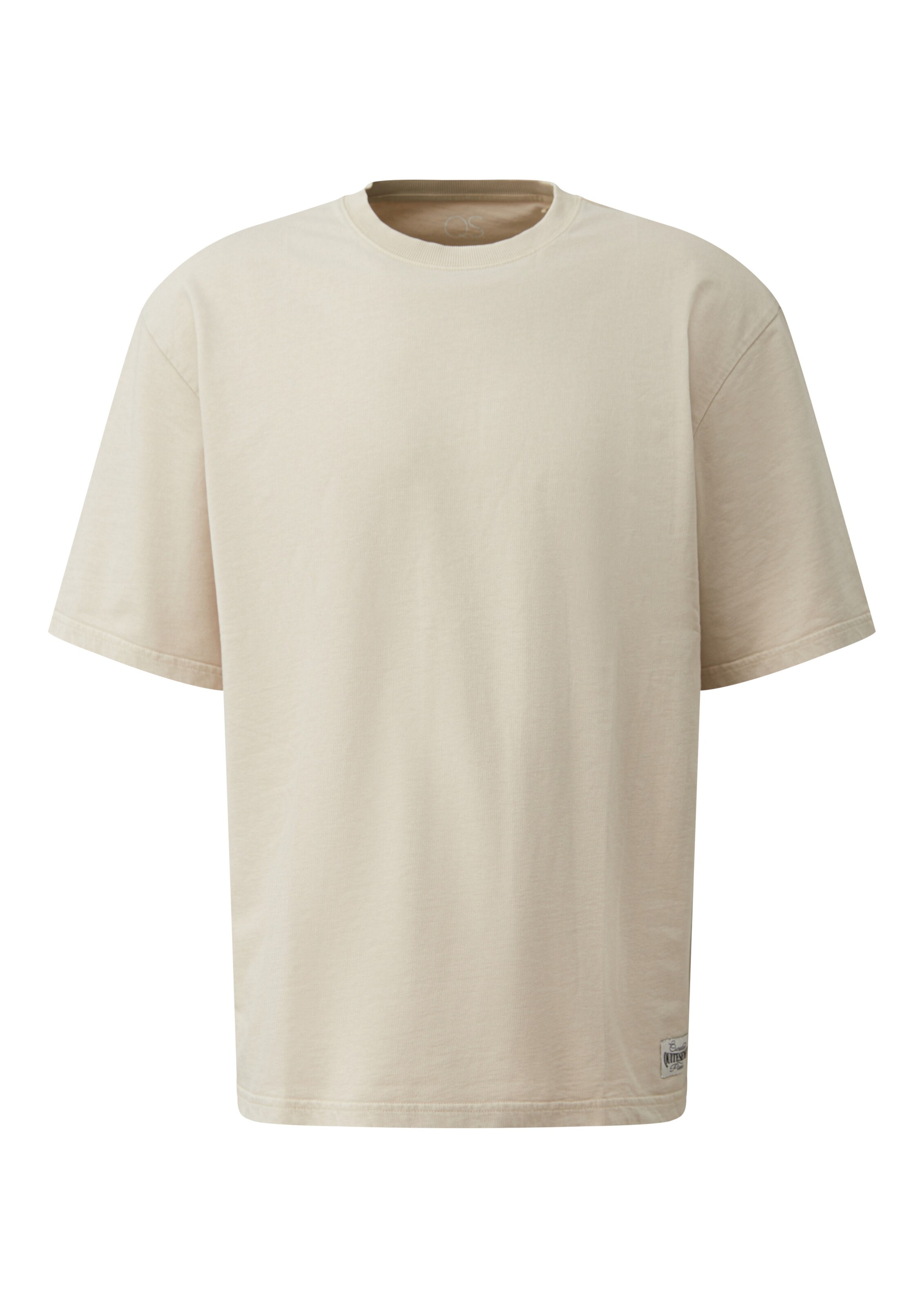 QS T-Shirt in Beige: Vorderseite