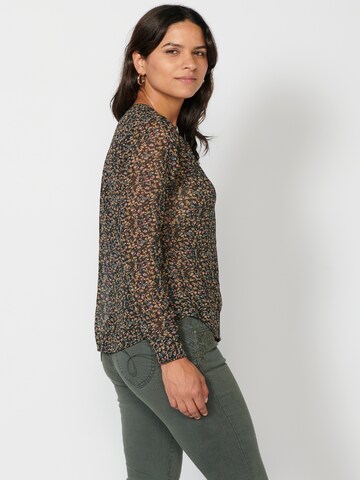 KOROSHI Blouse in Gemengde kleuren