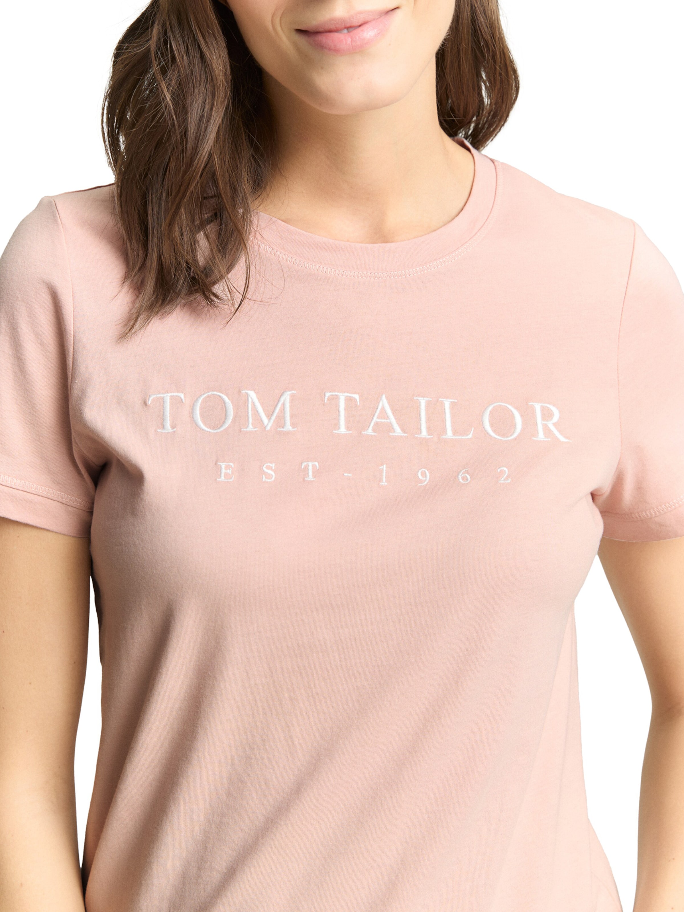 TOM TAILOR Shirt in Pink