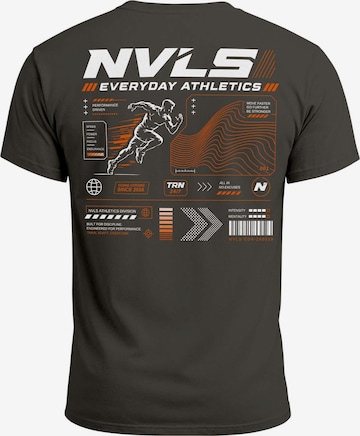 Neverless Shirt 'Everyday Athletics' in Grey: front