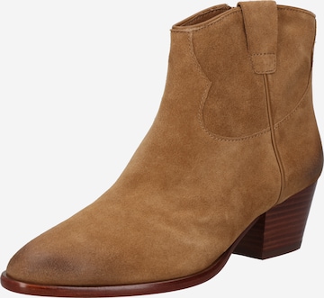 ASH Ankelboots 'S24-FAME03' i brun: framsida