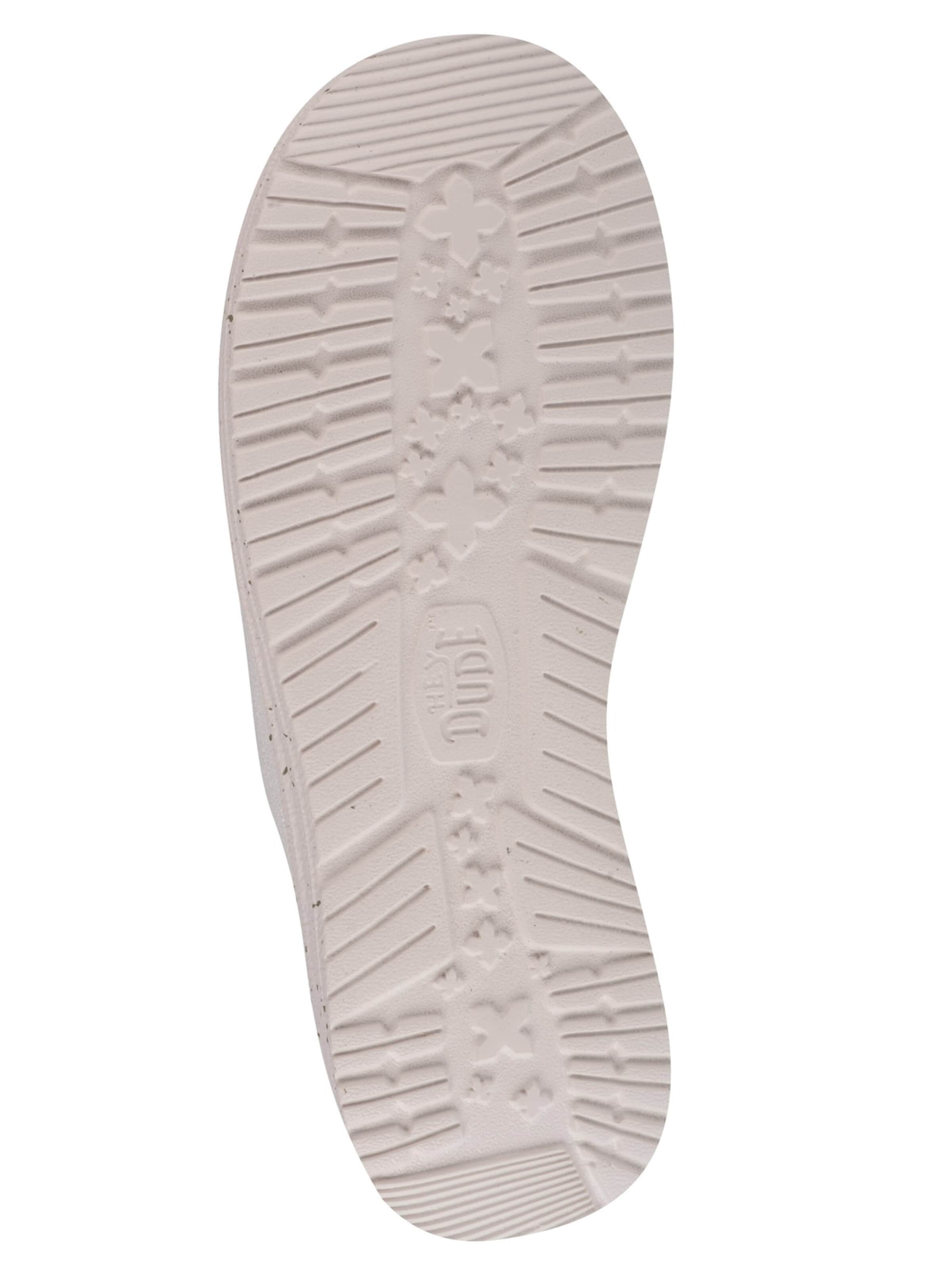 HEY DUDE Moccasin 'Hey Dude Wendy Washed' in White
