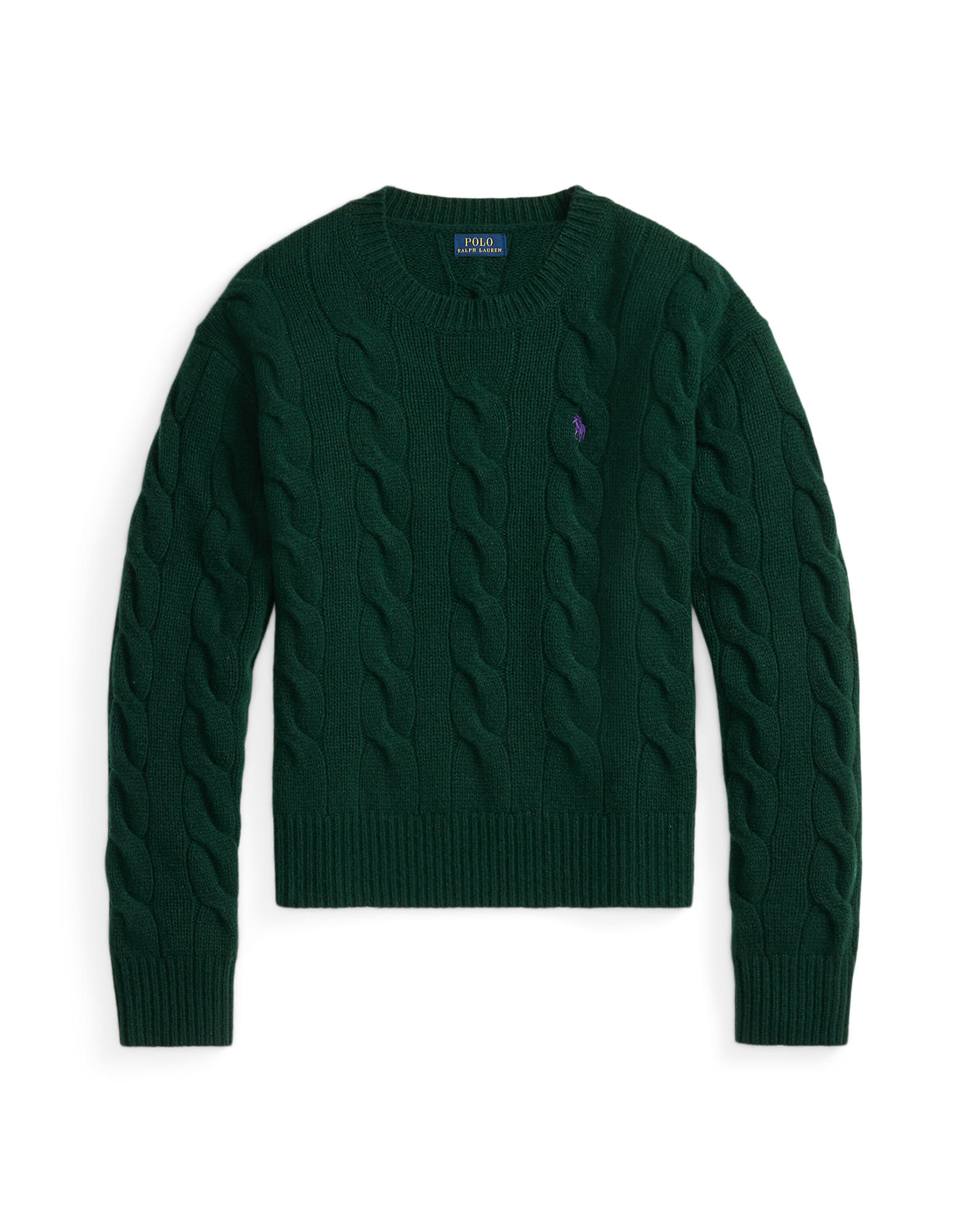 Polo Ralph Lauren Пуловер в зелено: отпред
