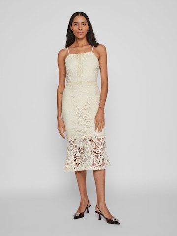 VILA Cocktail dress 'Capella' in Beige: front