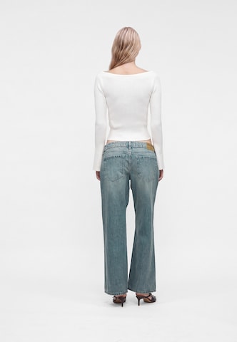 Wide Leg Jean HOLLISTER en bleu