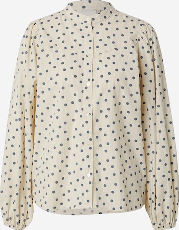 Bluză 'IHVINOLA' de la ICHI pe bej: față