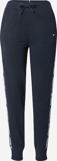 Tommy Sport Pantalon de sport en bleu foncé / rouge / blanc, Vue avec produit