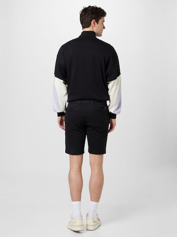 HUGO Red Slimfit Shorts 'David' in Schwarz