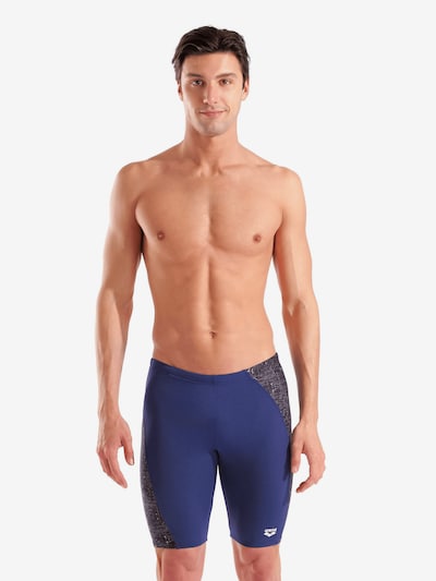 Pantaloncini da bagno 'RIBBED JAMMER' ARENA di colore navy / antracite / bianco, Visualizzazione prodotti