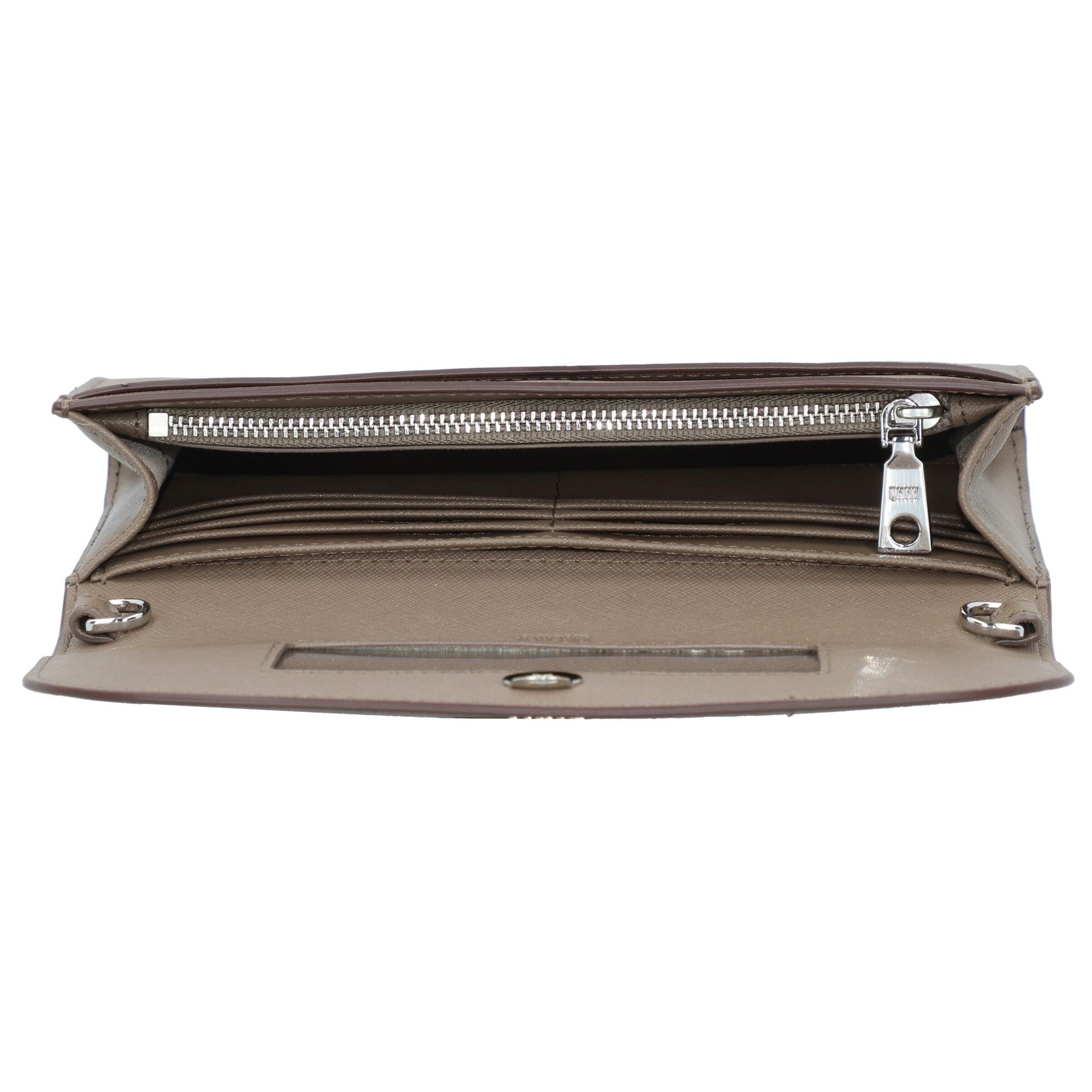 DKNY Clutch 'Sidney' in Brown