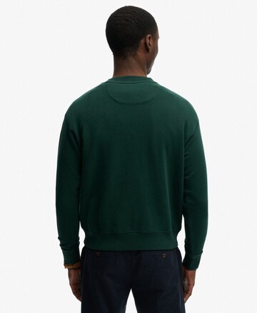 Sweat-shirt 'Heritage' Superdry & Co en vert