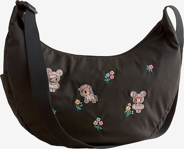 juoda Cath Kidston Rankinė su ilgu dirželiu 'Toki Doki': priekis