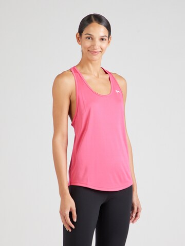 Reebok Sportovní top – pink: přední strana