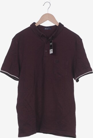 Fred Perry Shirt in XXL in Red: front