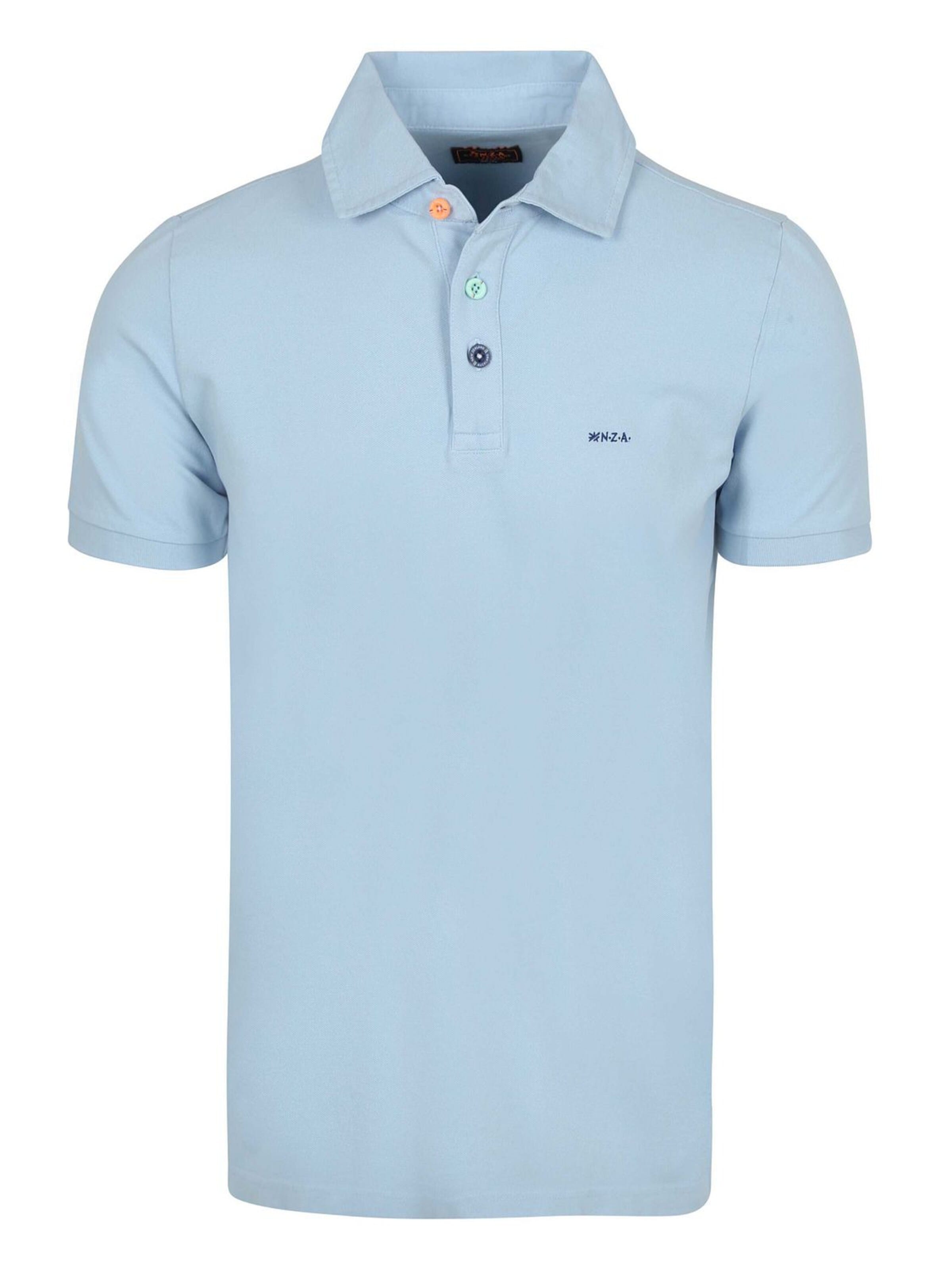 NZA New Zealand Auckland Shirt 'Peter' in Blauw: voorkant