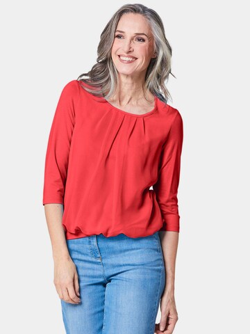 Goldner Blouse in Rood: voorkant