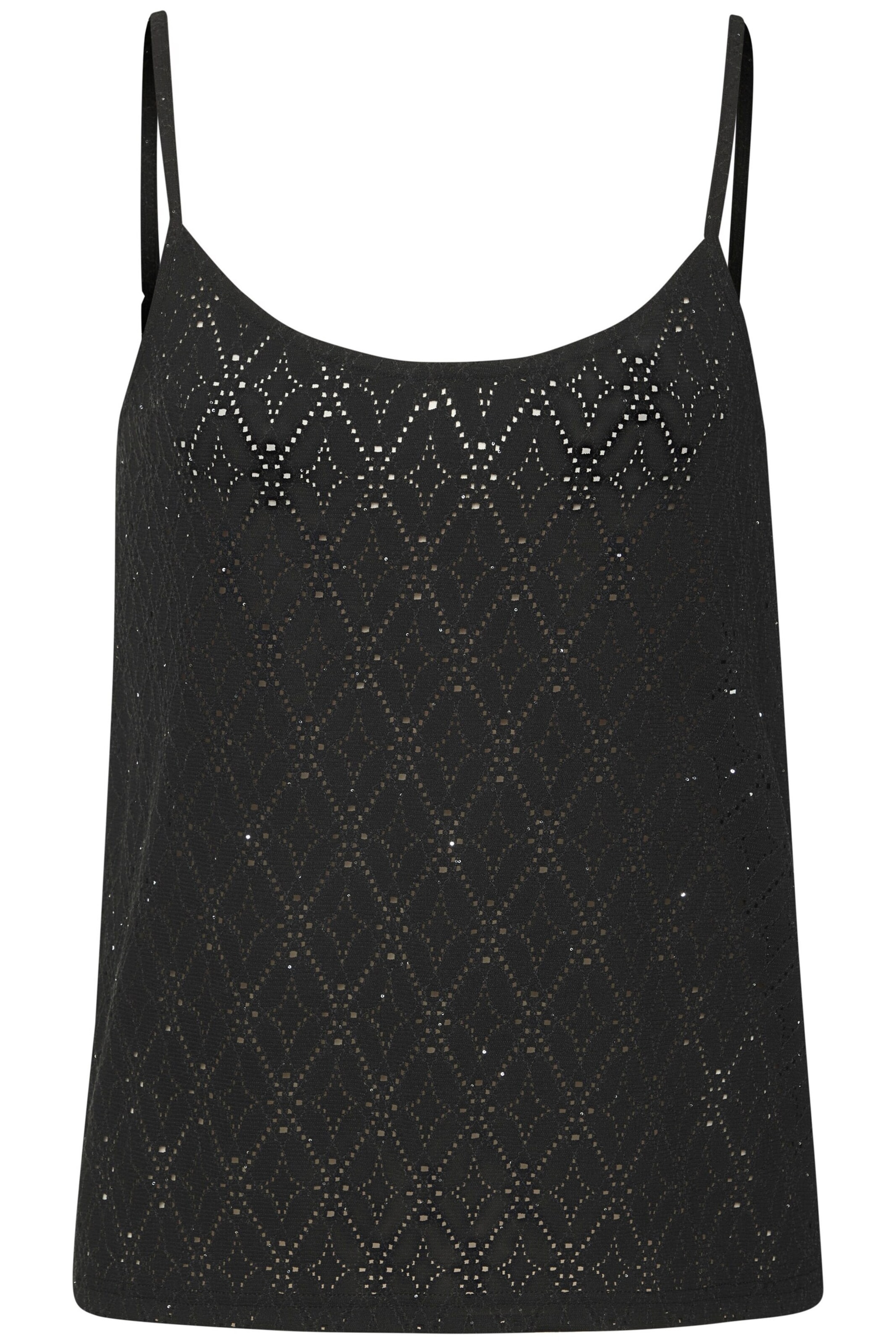 LASCANA Knitted Top in Beige: front