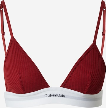 Calvin Klein Underwear Bra in Red: front