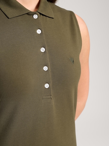 NOWIHT Jurk 'Genevieve' in Groen