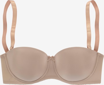 NUANCE Bandeau Behå i beige