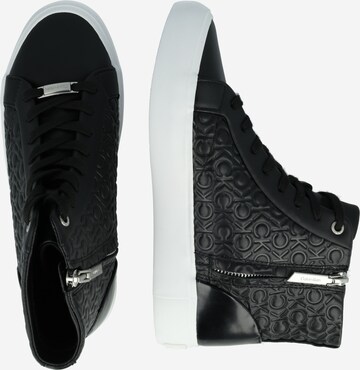 Calvin Klein Sneakers high i svart