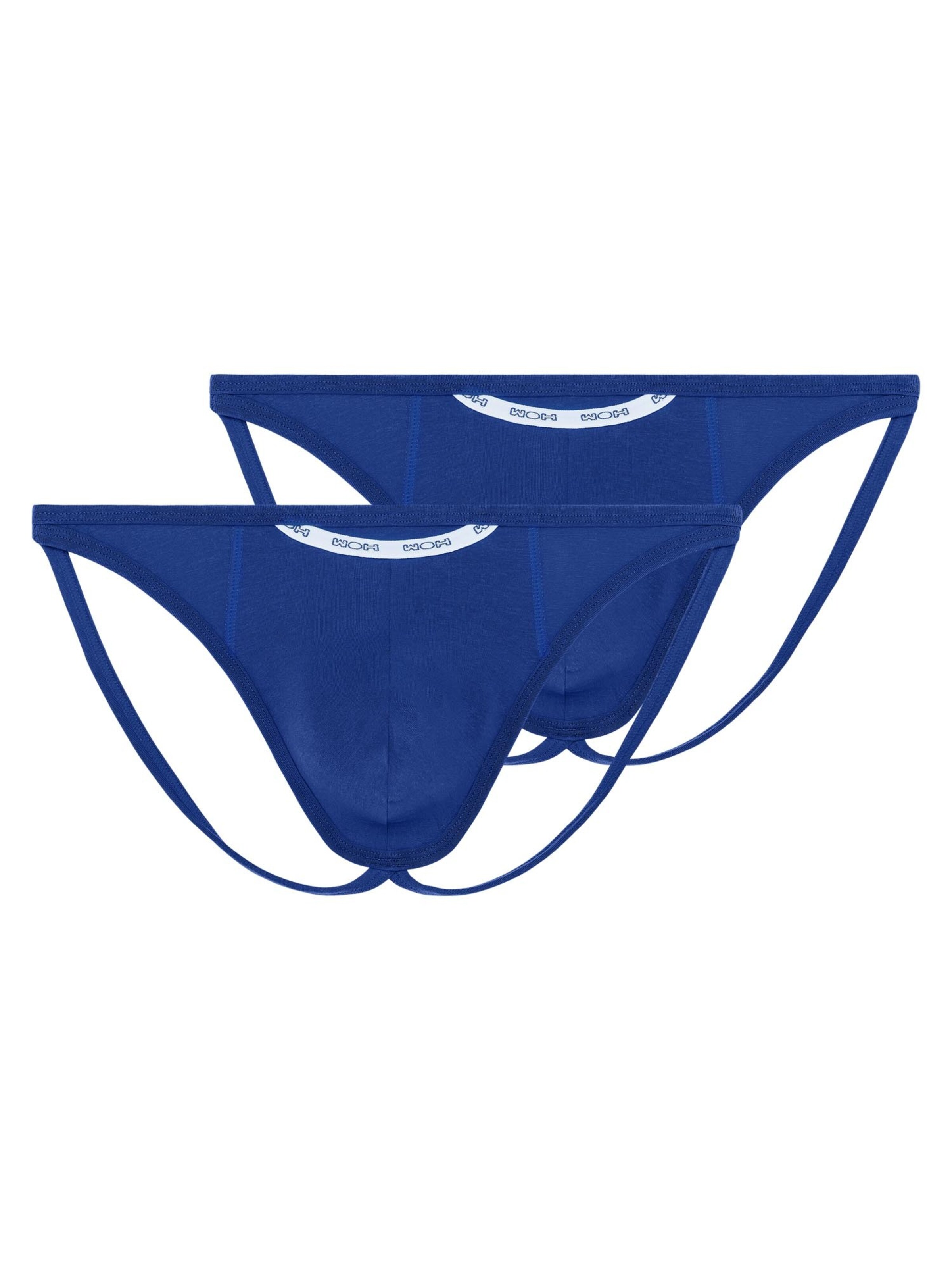 WOH Panty 'Sexy Fun' in Blue: front