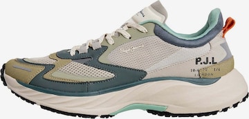 Baskets basses 'CROMER STREET' Pepe Jeans en beige : devant