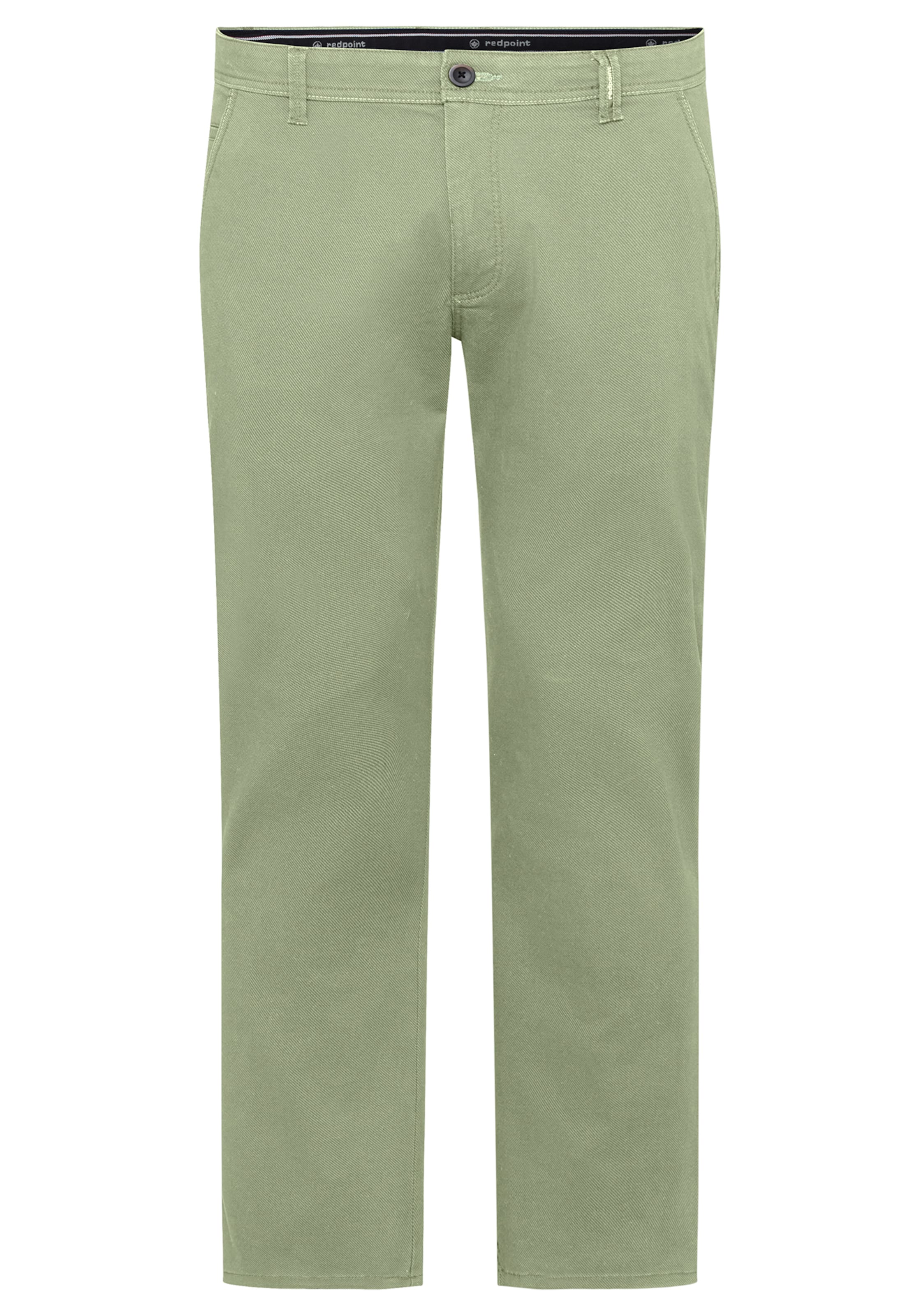 REDPOINT Chinohose in Grün: Vorderseite