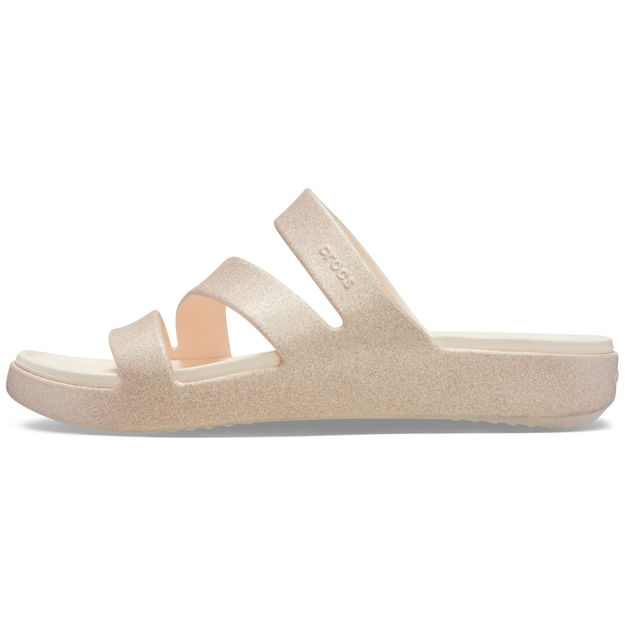 Crocs Pistokkaat 'Getaway Glimmer Strappy' värissä oranssi: etupuoli